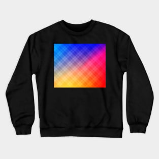 Cute colorful plaid pattern Crewneck Sweatshirt